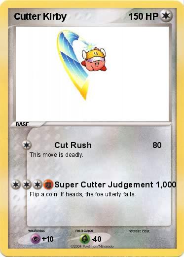 Pokemon Cutter Kirby