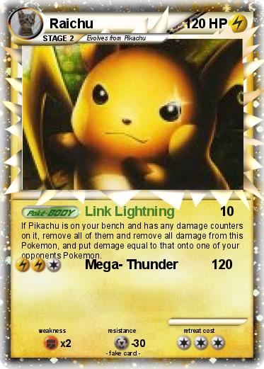 Pokemon Raichu