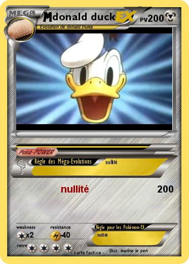 Pokemon donald duck