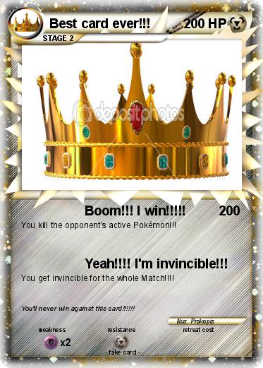 Pokemon Best card ever!!!