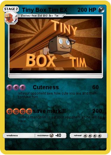 Pokemon Tiny Box Tim EX