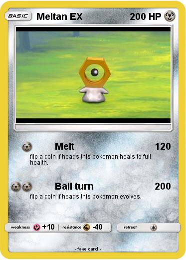 Pokemon Meltan EX