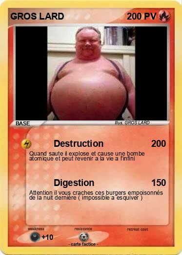 Pokemon GROS LARD