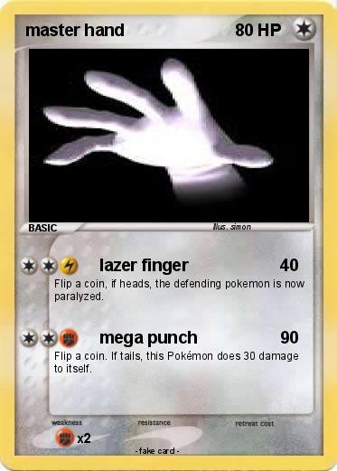 Pokemon master hand