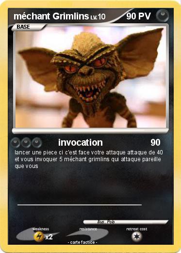 Pokemon méchant Grimlins