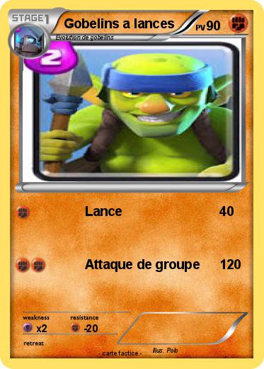 Pokemon Gobelins a lances