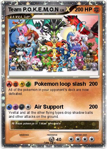 Pokemon Team P.O.K.E.M.O.N