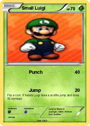 Pokemon Small Luigi