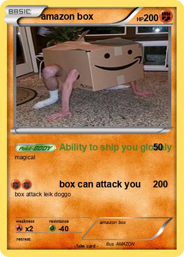 Pokemon amazon box