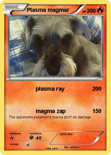 Pokemon Plasma magmar