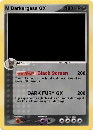 Pokemon M Darkergess GX
