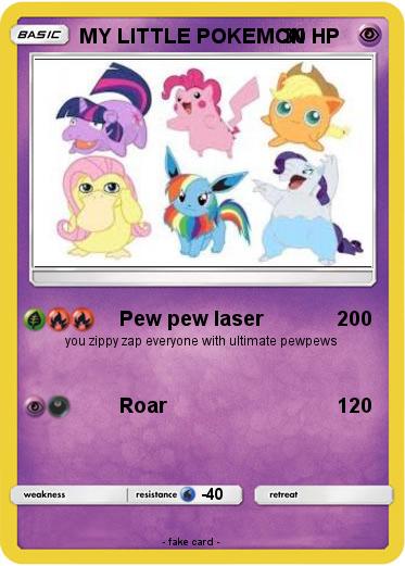 Pokemon MY LITTLE POKEMON