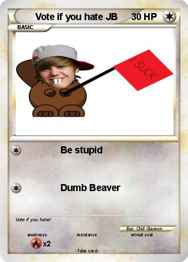 Pokemon Vote if you hate JB