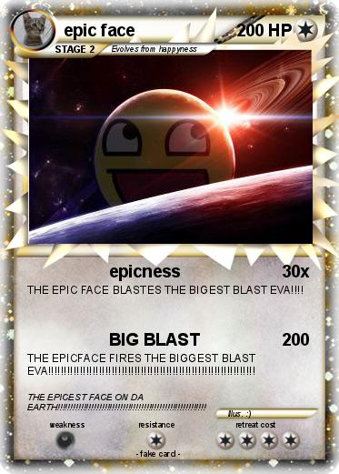 Pokemon epic face