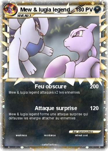 Pokemon Mew & lugia legend