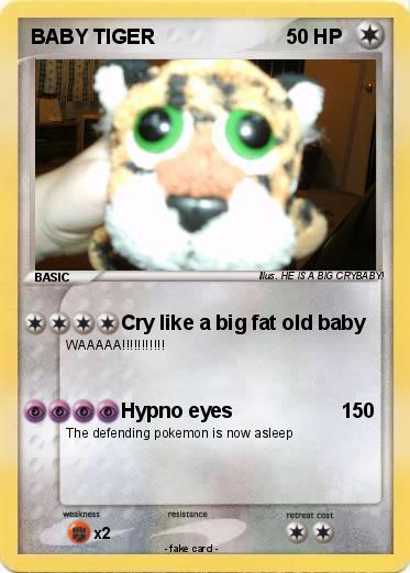 Pokemon BABY TIGER