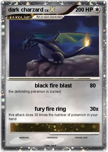 Pokemon dark charzard