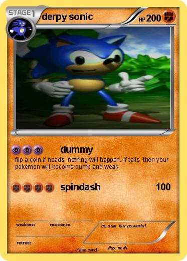 Pokemon derpy sonic