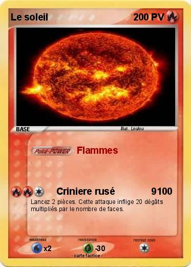 Pokemon Le soleil