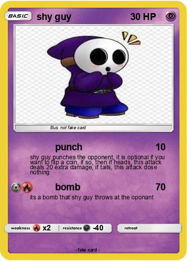 Pokemon shy guy