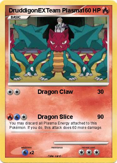 Pokemon DruddigonEXTeam Plasma