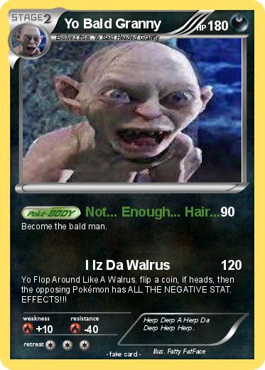Pokemon Yo Bald Granny