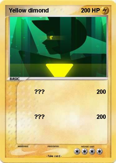 Pokemon Yellow dimond