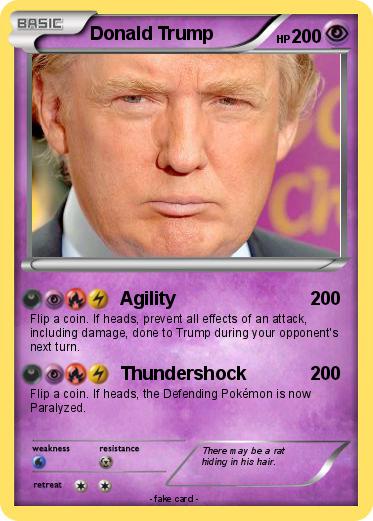 Pokemon Donald Trump