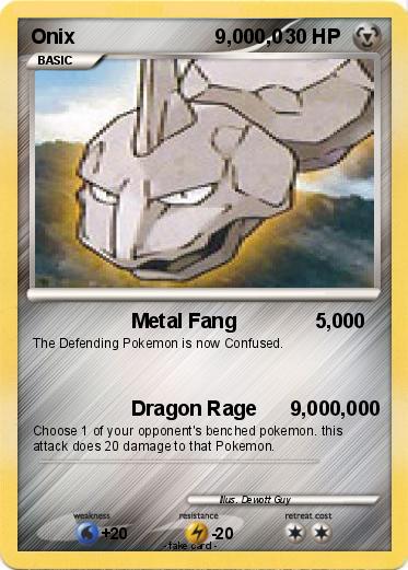 Pokemon Onix                         9,000,0