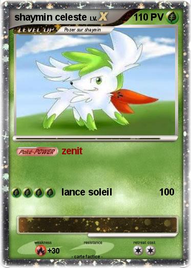 Pokemon shaymin celeste