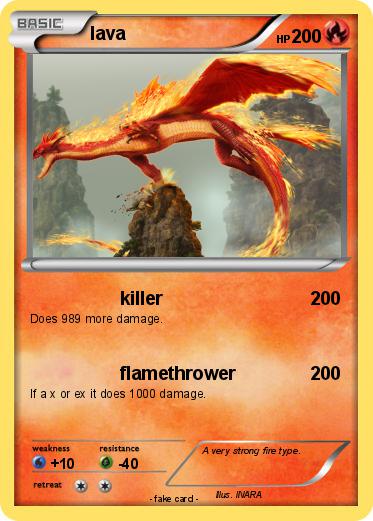 Pokemon lava