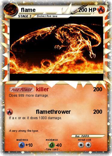 Pokemon flame