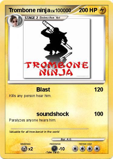 Pokemon Trombone ninja