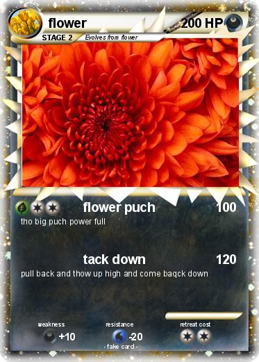 Pokemon flower