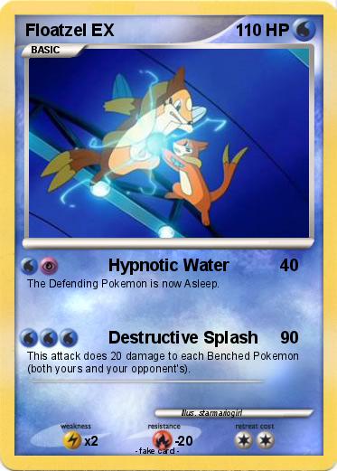 Pokemon Floatzel EX