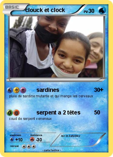Pokemon clouck et clock