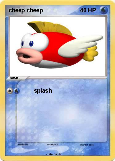 Pokemon cheep cheep