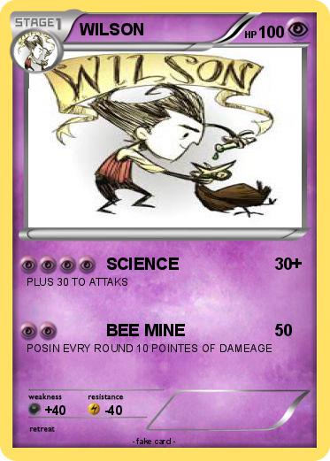 Pokemon WILSON
