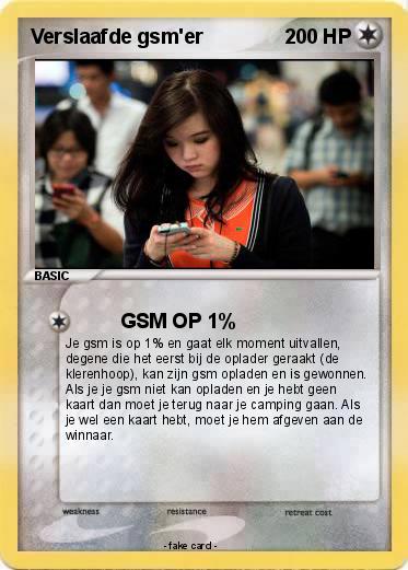 Pokemon Verslaafde gsm'er