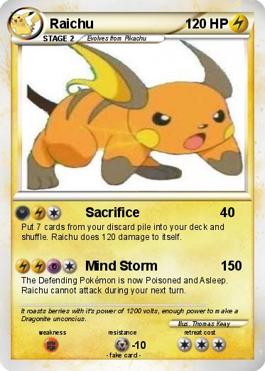 Pokemon Raichu