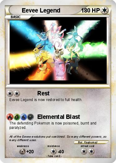 Pokemon Eevee Legend