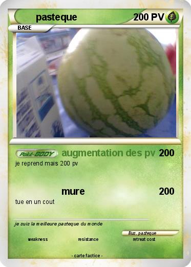 Pokemon pasteque