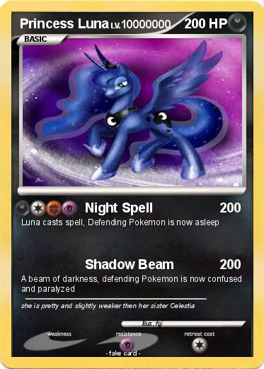 Pokemon Princess Luna