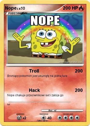 Pokemon Nope