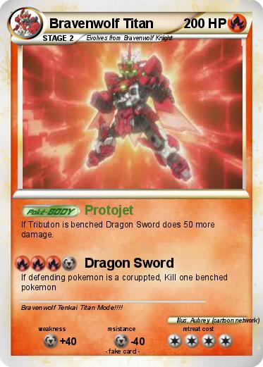 Pokemon Bravenwolf Titan