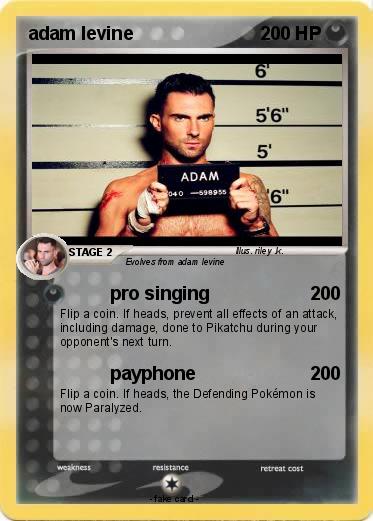 Pokemon adam levine