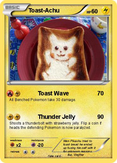Pokemon Toast-Achu