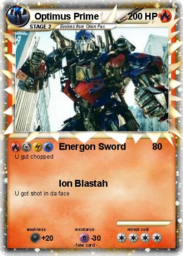 Pokemon Optimus Prime