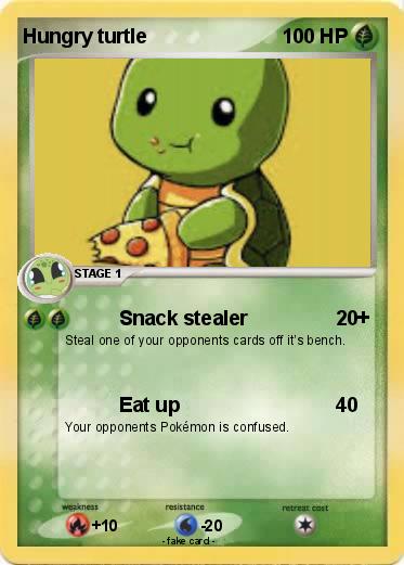 Pokemon Hungry turtle