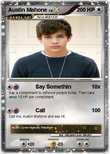Pokemon Austin Mahone